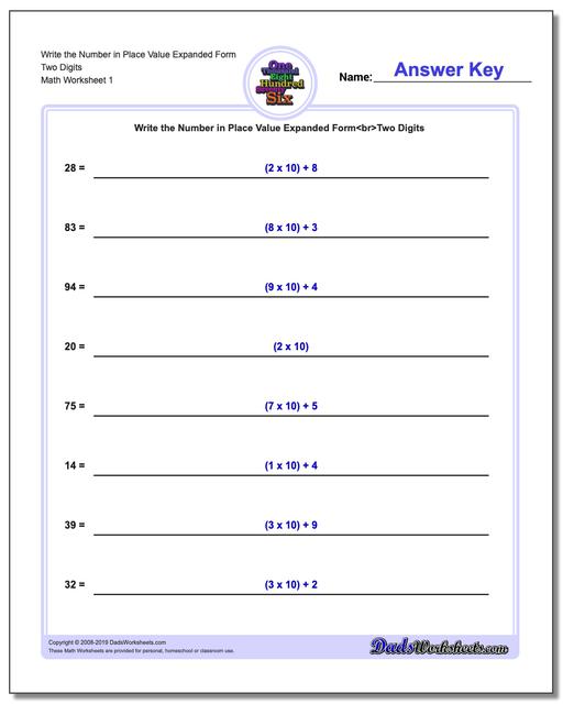 expanded form 4th grade worksheets
Standard, Expanded and Word Form expanded form 4th grade worksheets
Standard, Expanded and Word Form