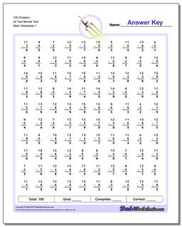 Subtraction Worksheets