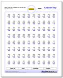 Subtraction Worksheets: Borrowing Without Borrowing Across a Zero