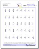 Without space math worksheets