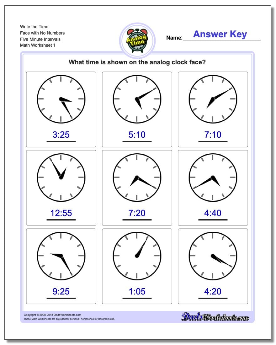 five-minute-intervals