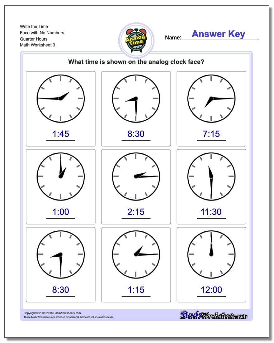 Quarter Hours