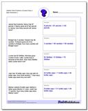 Word Problems: Extra Facts Addition Word Problems