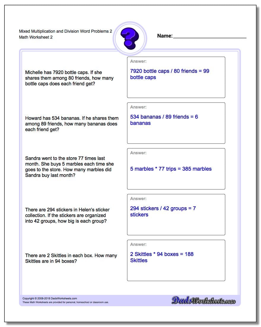 problem solving grade 5